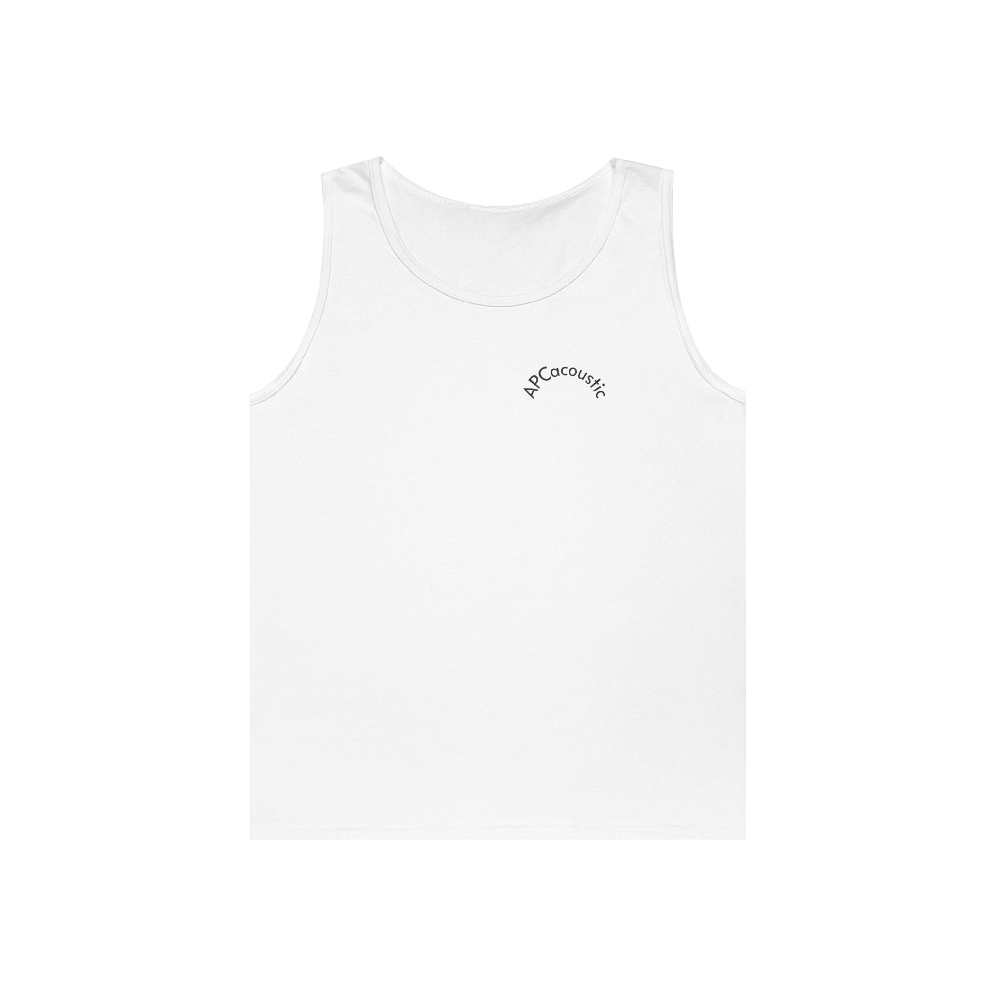 Colorful life, gray heart- single side tank top(APC original art)