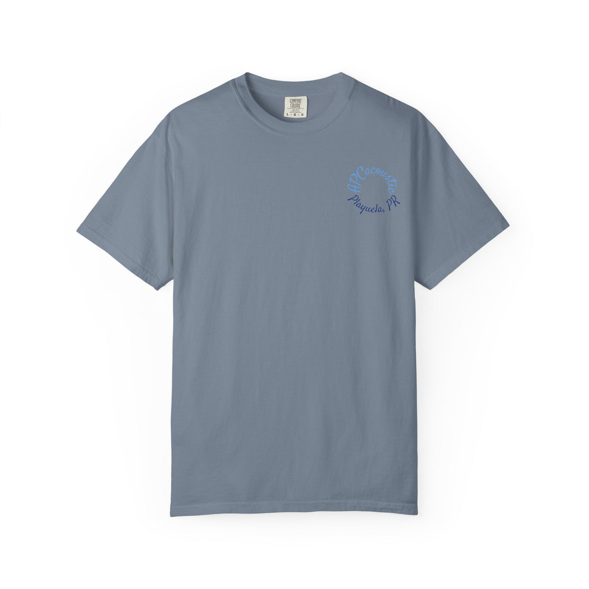 Colorful life, gray heart- t shirt (APC original art)
