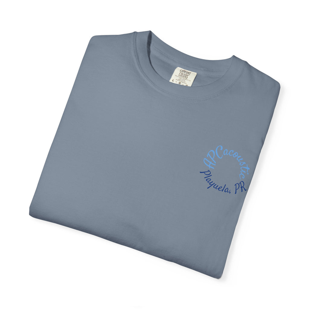 Colorful life, gray heart- t shirt (APC original art)